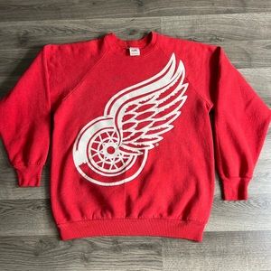 Vintage 1990’s Detroit Red Wings Sweatshirt Sz L